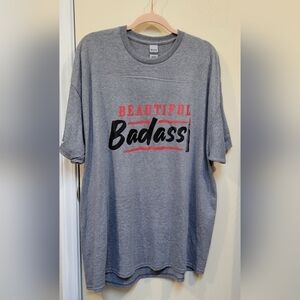 New Gray Graphic T-Shirt